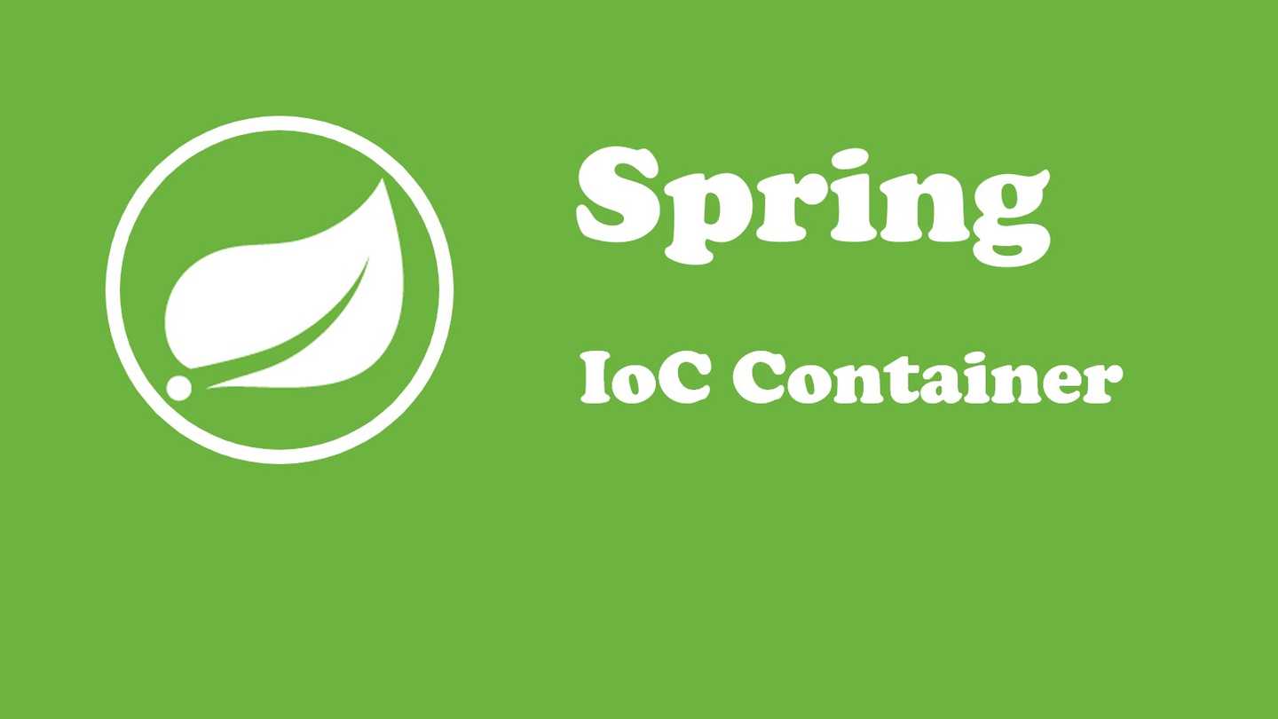 Spring IoC (Inversion of Control) Container 개념과 Bean