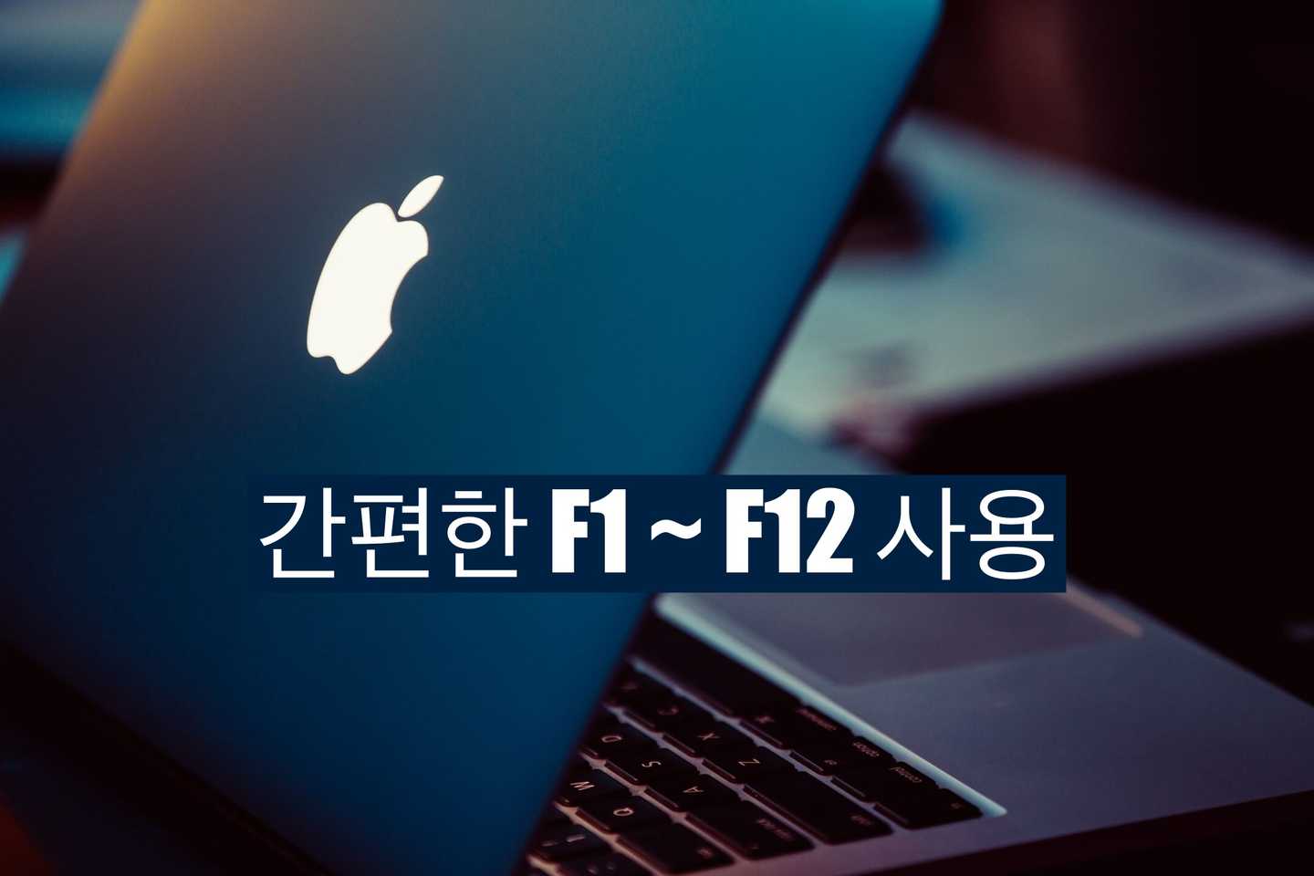 [MacOS] fn키 누르지 않고 F1 ~ F12 사용하는 방법 cover image